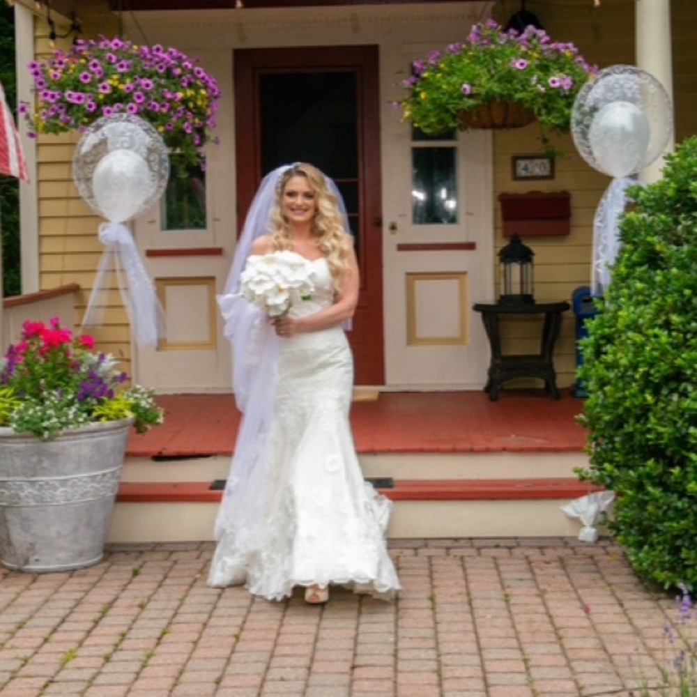 Matthew Christopher Heather Bridal Gown - Picture 9 of 14